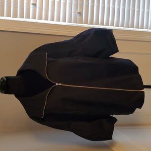 NEW YORK CLOTHING CO Ladies black Zip front jacket EUC